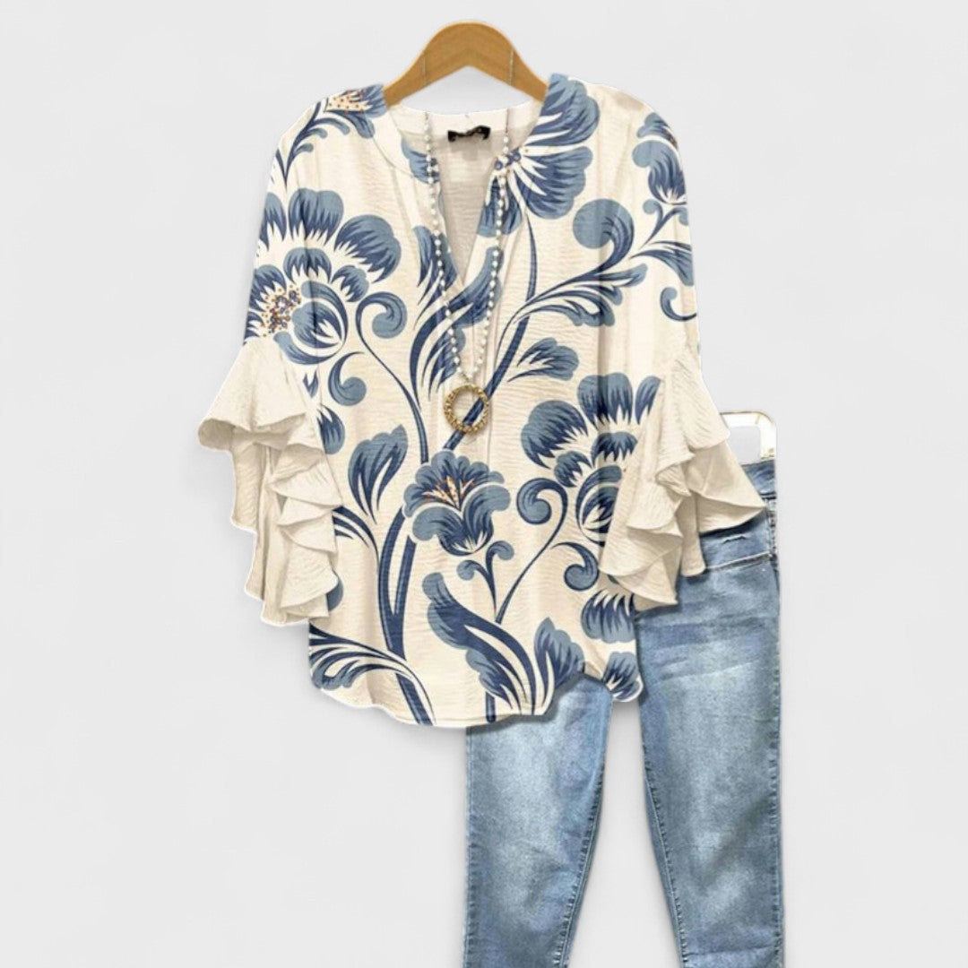 White Blue / 5XL