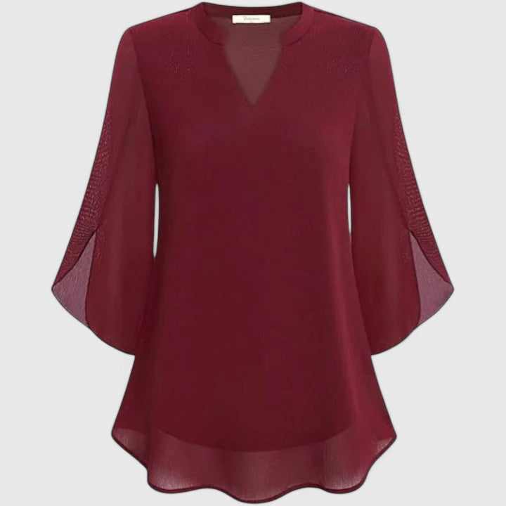 Burgundy / XL / 16-18