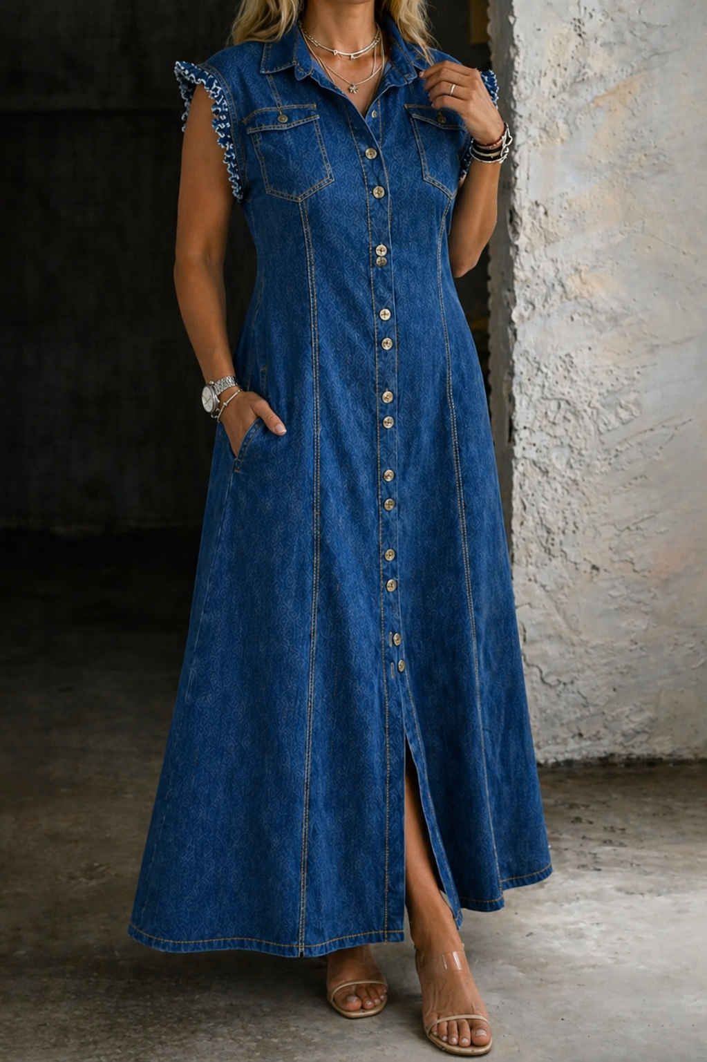Medium Denim Blue / 5 XL