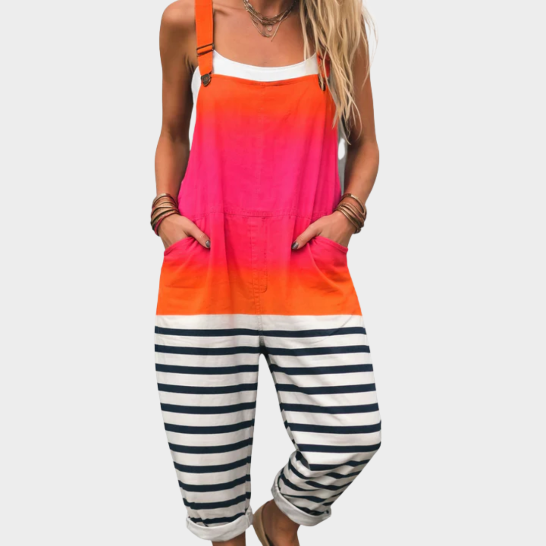 Pink / Orange / White / 5XL